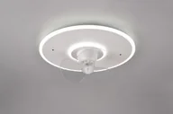 Lampy sufitowe - Nybro lampa sufitowa z wentylatorem i pilotem 2xLED/30W biała R64133131 - miniaturka - grafika 1