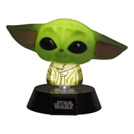Figurki dla dzieci - MANDALORIAN ŚWIECĄCA FIGURKA BABY YODA PP7359MAN - miniaturka - grafika 1