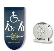 Akcesoria dla osób starszych i niepełnosprawnych - Geemarc Przycisk wejściowy do przywołania asysty Geemarc CH100 PACK-SH-CH-100 - miniaturka - grafika 1