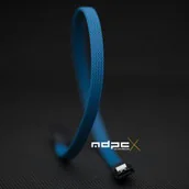 Akcesoria do komputerów stacjonarnych - MDPC-X Oplot kabla SATA Sleeve Medium Akwamarynowy 1m SL-SA-AQ - miniaturka - grafika 1
