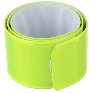 OPASKA ODBLASKOWA NA RĘKĘ ROWER DO BIEGANIA SAMOZACISKOWA OSTRZEGAWCZA 40CM - Etui i futerały do telefonów - miniaturka - grafika 1