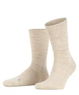 Skarpetki męskie - FALKE Uniseks Skarpety Walkie Light U SO Wełna Merynosa jednokolorowe 1 Para, Beżowy (Sand Melange 4490), 39-41 - miniaturka - grafika 1