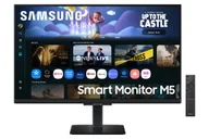 Monitory - Samsung M5 M50F 27" FHD LCD Czarny LS27FM500EUXEN - miniaturka - grafika 1