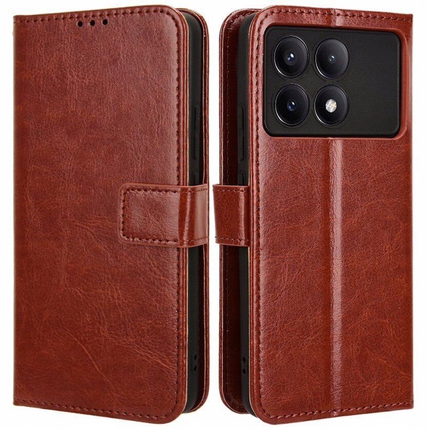 Etui Z Klapką Do Xiaomi Poco F6 Pro 5G Plecki Eko Skóra Portfel