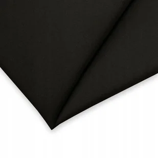 Ortalion Max Tkanina Wodoodporna 100% Poliester Gładki Materiał Czarny - Pasmanteria - miniaturka - grafika 1