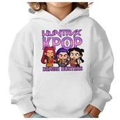 Bluzy dla dziewczynek - BLUZA DZIECIĘCA K-POPOWE ŁOWCZYNIE DEMONÓW HUNTRIX 146-152 Z KAPTUREM - miniaturka - grafika 1