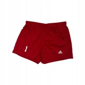 Spodenki męskie - Spodenki czerwone szorty męskie siatka ADIDAS L - miniaturka - grafika 1