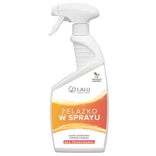 LALU ŻELAZKO W SPRAYU 750ML PŁYN PRASUJĄCY DO TKANIN - Akcesoria i części do żelazek - miniaturka - grafika 1