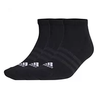 Skarpetki damskie - adidas, C Spw Low 3P, skarpety, czarno-białe, Xxl, uniseks - dorośli - miniaturka - grafika 1
