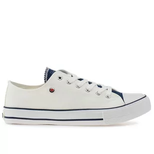 Buty Lee Cooper LCW-22-31-0931M - białe - Trampki męskie - miniaturka - grafika 1