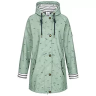 Kurtki damskie - Ankerglut Damen Friesennerz Regenmantel Regenjacke Mit Kapuze Gefüttert Wasserdicht Wetterfest Übergangsjacke #Ankerglutbucht Kurtka przeciwdeszczowa damska, slategray, 40 - miniaturka - grafika 1