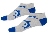 Skarpetki dla dzieci - Soxo Skarpetki dziecięce, 2 lub 3 pary (Rekiny, 23-26) - miniaturka - grafika 1