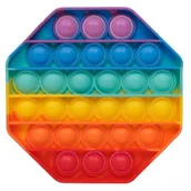 Zabawki sensoryczne - ZABAWKA SENSORYCZNA PUSH POP IT GNIOTEK RAINBOW - miniaturka - grafika 1
