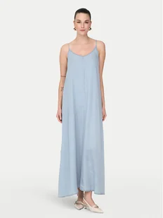 ONLY Sukienka letnia Charis 15337932 Niebieski Loose Fit - Sukienki - miniaturka - grafika 1