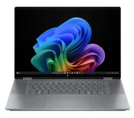 Laptopy 2w1 - HP OmniBook X Flip AI 16-ar0016nw OLED 16" Ryzen AI 5 340 16GB RAM 1TB Dysk SSD Win11 Srebrny Funkcje AI - miniaturka - grafika 1