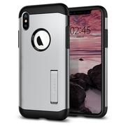 Etui i futerały do telefonów - Spigen Slim Armor 063CS25139 iPhone Xs srebrny 063CS25139 - miniaturka - grafika 1