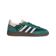 Sneakersy damskie - Buty sportowe sneakersy damskie Adidas Handball Spezial W Zielone - JI2648-37 1/3 - miniaturka - grafika 1