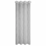 Firany - Firana ALENI srebrna 140x250 cm etamina - miniaturka - grafika 1