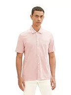 Koszule męskie - TOM TAILOR Koszula męska 1036931, 11055-Morning Pink, L, 11055 – Morning Pink, L - miniaturka - grafika 1