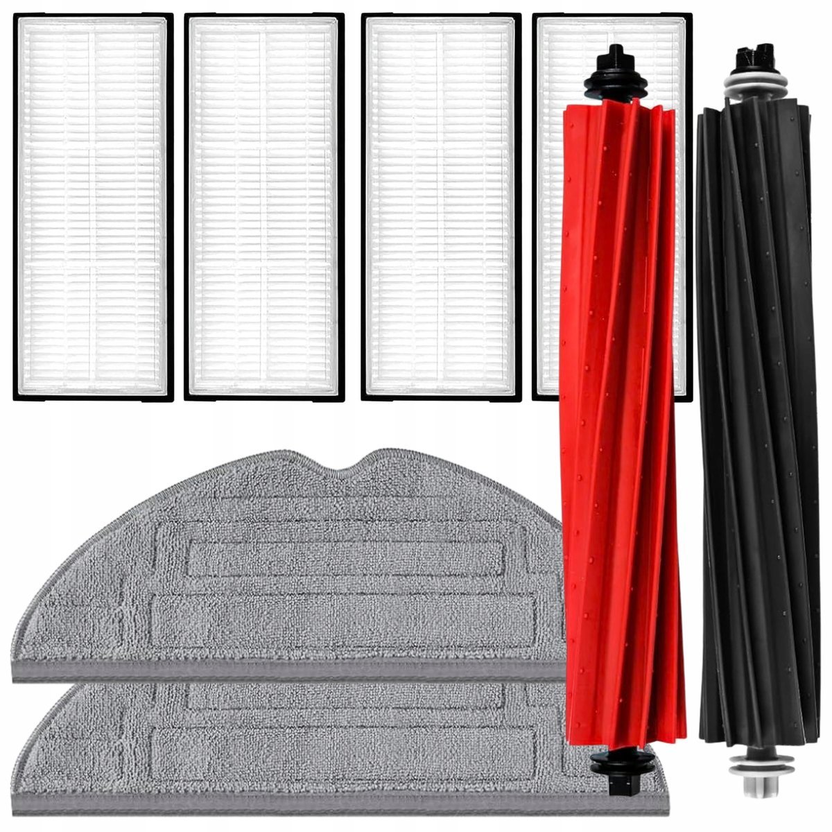 Szczotki filtry mopy do RoboRock S8 S8 MAX S8 ULTRA zestaw części 8 szt.