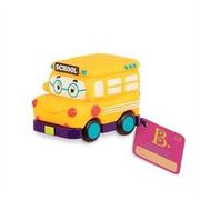 Samochody i pojazdy dla dzieci - B.Toys AUTOBUS pojazd z napędem YellowBusGus BX1495 - miniaturka - grafika 1