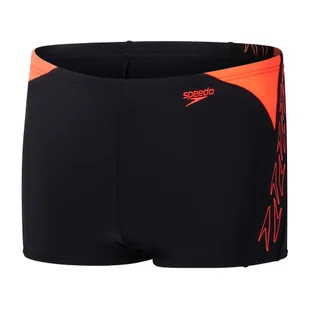 Bokserki pływackie dziecięce Speedo HyperBoom Splice Aquashort - Kąpielówki dla chłopców - miniaturka - grafika 1