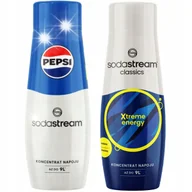 Syropy i koncentraty owocowe - Zestaw Syropów do saturatora SODASTREAM mieszanka smaków 2x440ml - miniaturka - grafika 1