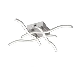 Leuchten Direct Plafon 4 8W stal - Curve Square - Lampy sufitowe - miniaturka - grafika 2