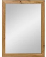Lustra - Lustro łazienkowe dąb naturalny 60x80cm GRACE - miniaturka - grafika 1