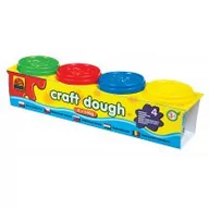 Masy plastyczne - Dromader Masa plastyczna - 4 Duże Tuby - Uzupełniacz 43001 - miniaturka - grafika 1