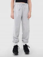 Spodnie męskie - SPODNIE DZIEWCZĘCE 4F DRESOWE JOGGERY TTROF1189 SS25 122 - miniaturka - grafika 1