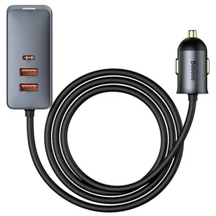 Baseus Share Togheter | Ładowarka samochodowa z rozgałęźnikiem 4x USB USB-C 120W Powe Delivery Quick Charge 4.0 CCBT-B0G - Ładowarki samochodowe - miniaturka - grafika 1