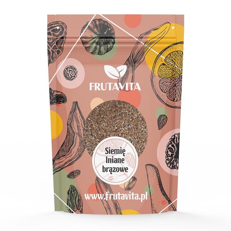 Siemię lniane brązowe 1000 g
