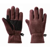 Rękawiczki dla dzieci - Dziecięce rękawiczki polarowe Jack Wolfskin FLEECE GLOVE K boysenberry - 116 - miniaturka - grafika 1