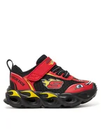 Buty dla chłopców - Skechers Sneakersy Thermo-Flash-Wheel Buddies 402306N/RDBK Czerwony - miniaturka - grafika 1