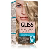 Farby do włosów i szampony koloryzujące - Schwarzkopf Gliss Color Care & Moisture Farba do włosów 9-16 ultra jasny chłodny blond 1op - miniaturka - grafika 1