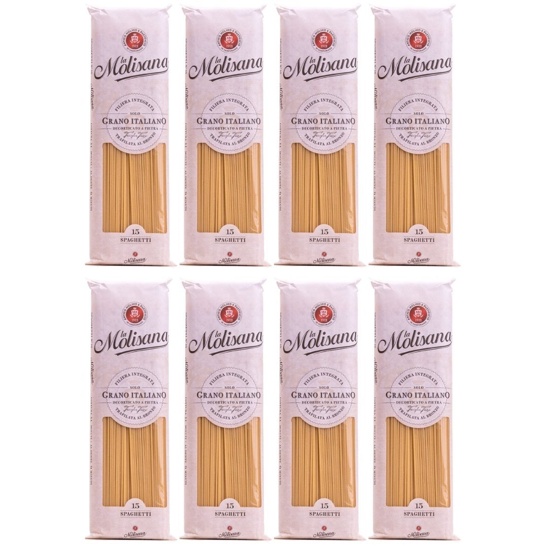 Makaron klasyczny Spaghetto Quadrato n15 la Molisana 8x500g