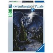 Puzzle - Ravensburger Puzzle 2D 1500 elementów Czarny smok GXP-811640 - miniaturka - grafika 1
