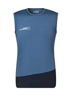 Koszulki męskie - Rock Experience Męski T-shirt Merlin Sleeveless, 1344 China Blue+1330 Blue Nights, średni, 1344 China Blue+1330 Blue Nights, M - miniaturka - grafika 1