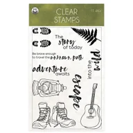 Scrapbooking - P13, Zestaw stempli, Hit the road 01 A6, 11 sztuk - miniaturka - grafika 1