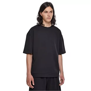 Urban Classics Męska bluza oversized Short Sleeve Crew Black XXL, czarny, XXL - Bluzy męskie - miniaturka - grafika 1