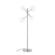 Lampy stojące - Lampa podłogowa EQUINOXE PT4 CROMO 290959 - Ideal Lux - miniaturka - grafika 1