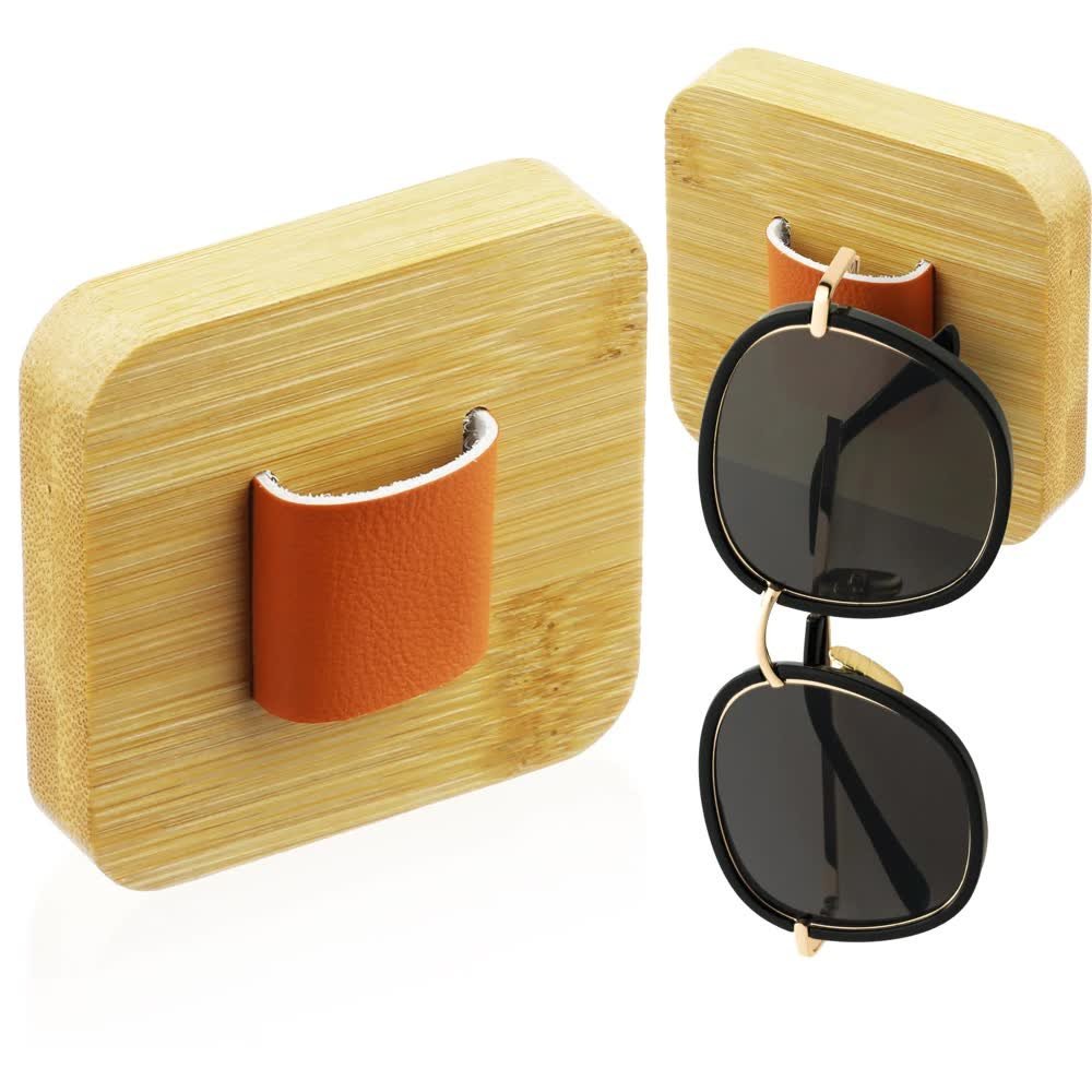 Wieszak na okulary Mocowany na taśmę samoprzylepną wieszak ścienny Uchwyt na okulary GH-H001-W-2PCS