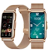 Smartwatch - Rubicon RNCF04 Różowe złoto - miniaturka - grafika 1