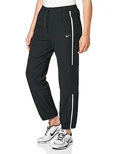 Nike Spodnie damskie W Np Cln Pant Woven Sp Czarny / (Metallic Silver) XL DA0522-010 - Spodnie damskie - miniaturka - grafika 1