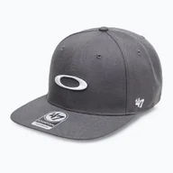 Czapki damskie - Czapka z daszkiem męska Oakley 47 B1B Ellipse uniform grey WYSYŁKA W 24H 30 DNI NA ZWROT - miniaturka - grafika 1
