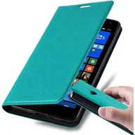 Etui i futerały do telefonów - Pokrowiec Cadorabo na telefon Nokia Lumia 535 w kolorze turkusowym z magnetycznym zamknięciem - miniaturka - grafika 1