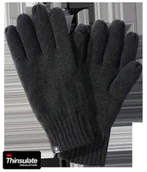 Odzież taktyczna i umundurowanie - Rękawice Zimowe Brandit Black M - miniaturka - grafika 1