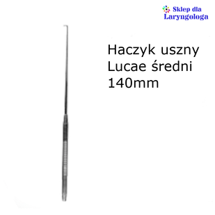Haczyk uszny Lucae średni 08-421 Metech - Akcesoria medyczne - miniaturka - grafika 1