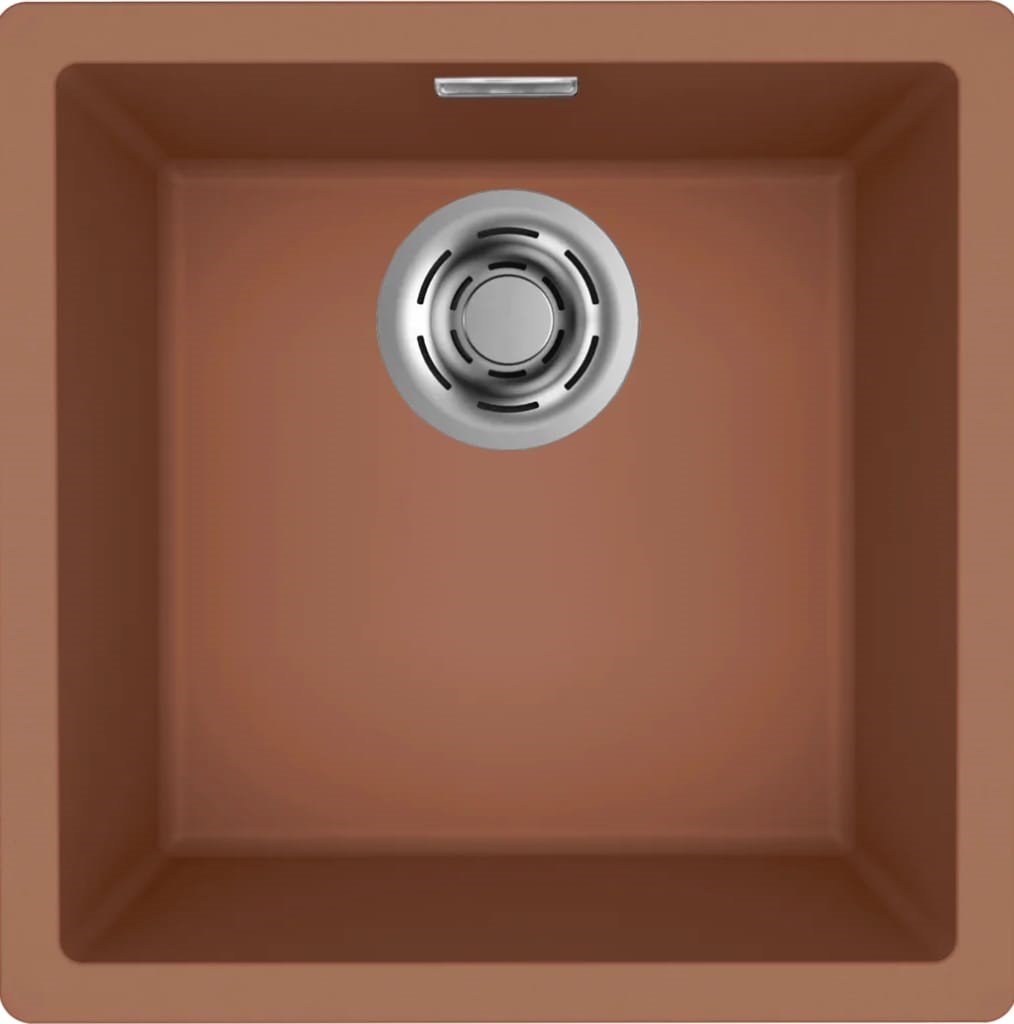 ELLECI Zlew ZEN 102 clay (K83) KERATEK (LKZ10283BKM)